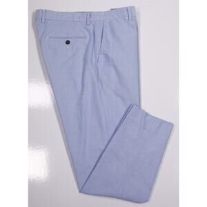 J. Crew Men's Bowery Slim Fit Light Blue Cotton Chino Dress Pants 31x28